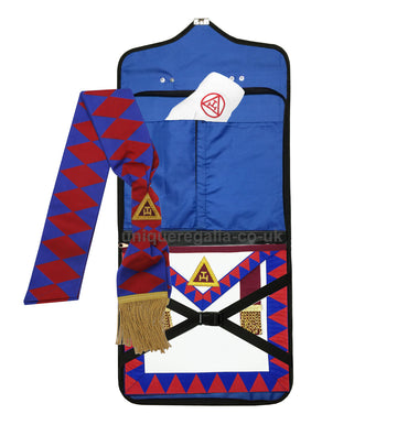 Masonic Regalia Royal Arch Principal Apron,Masonic Case,Sash,Gloves Set - kitchcutlery